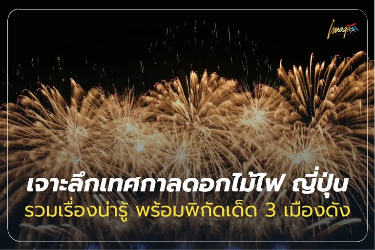 เทศกาลดอกไม้ไฟ ญี่ปุ่น